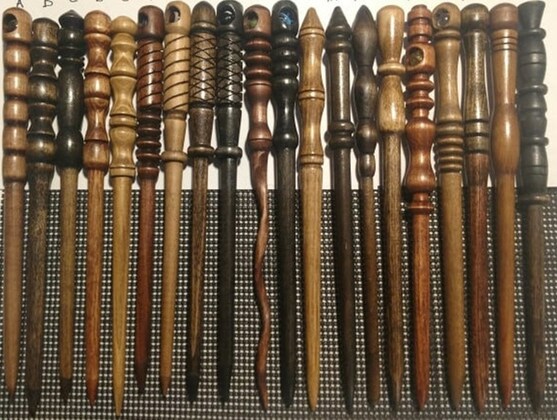 Woodturning Demonstration - Magic Wands by Mike Cahill