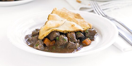 SCMS Luncheon - Steak 'n' Kidney "Pie"