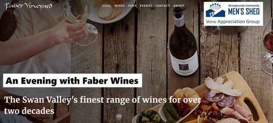 Special 19th August 2025 Wine Group meeting - Faber Wines Tasting