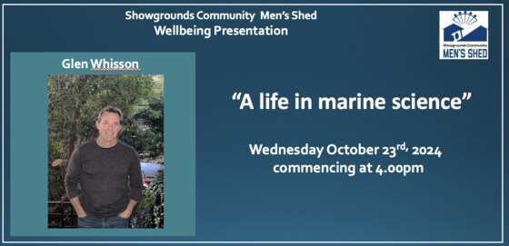 Wellbeing presentation - A life in marine science