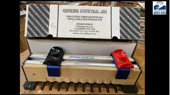 Gifkins Dovetail Jig  Demonstration