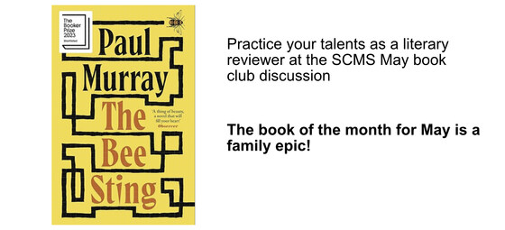SCMS Book Club discussion for May