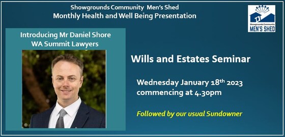 Monthly Health & Wellbeing Presentation - Wills and Estates 