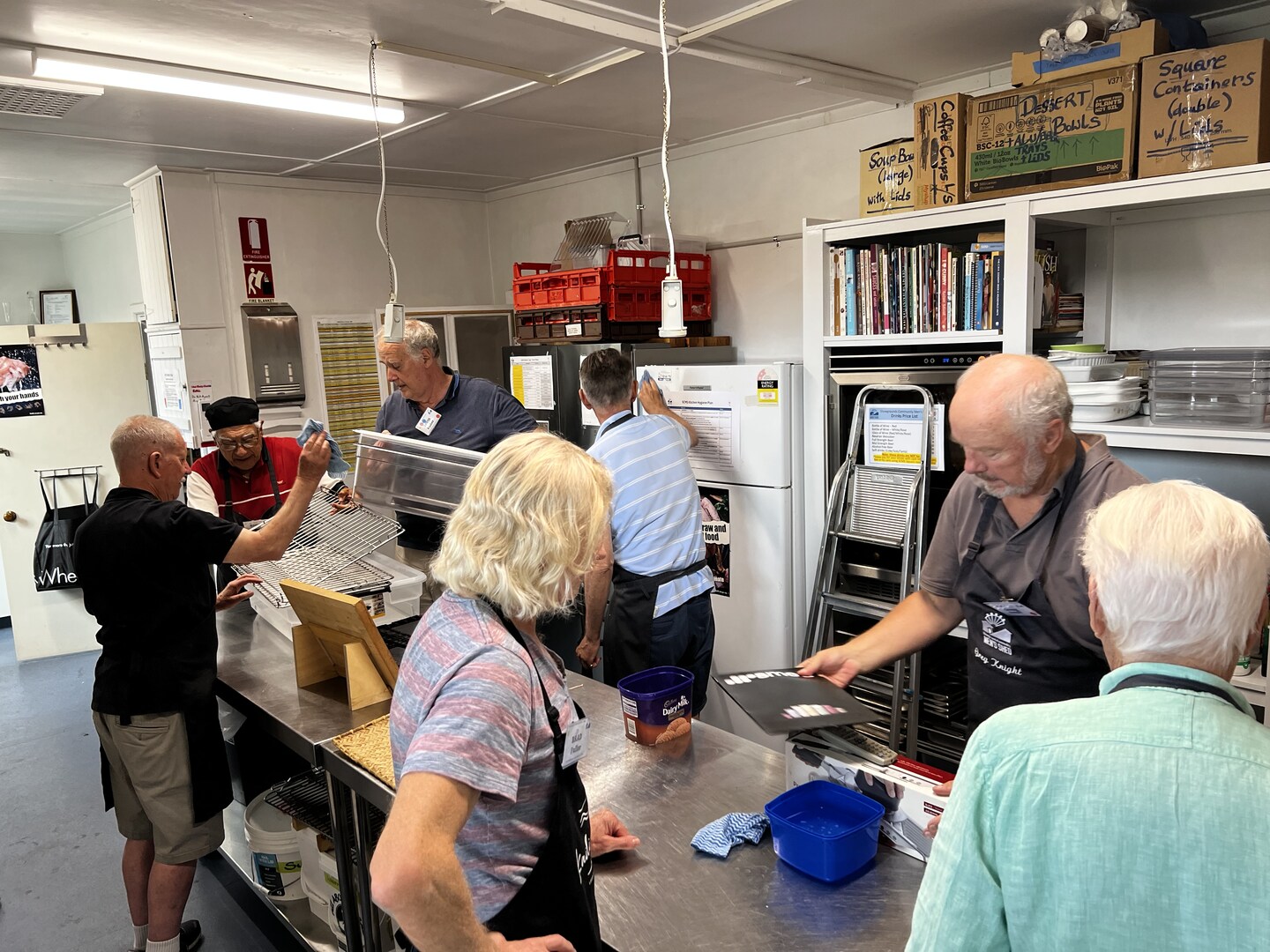 SCMS Kitchen Spring Clean