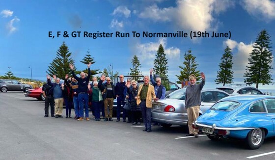 E, F & GT Register – Thursday 15th August 2024 - Dinner meeting