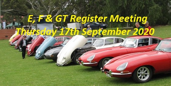 E, F & GT Register Meeting - 17th September 2020