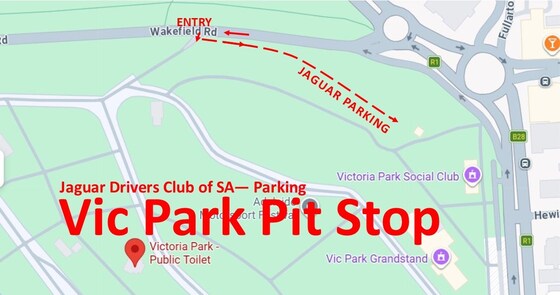 Vic Park Pit Stop - Sunday 20 September - 8.00am - 10.00am.