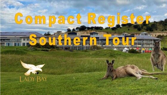 COMPACT REGISTER  - Southern Tour - August Thursday 13, 2026