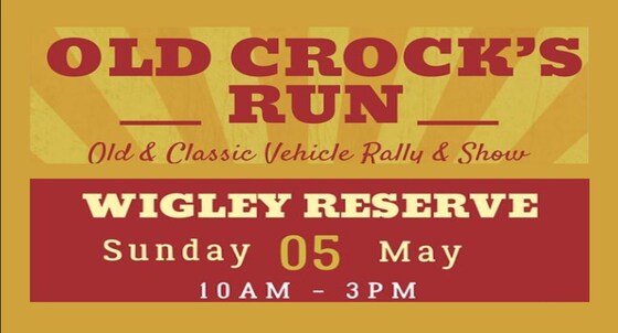 THE OLD CROCKS RUN (90th Anniversary) - Sunday May 5, 2024 - Wigley Reserve, Glenelg 