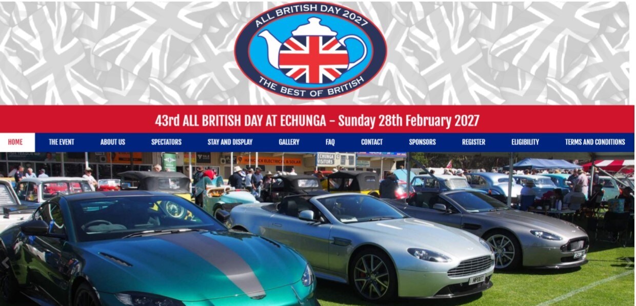 ALL BRITISH DAY SA - Sunday 28th February 2027