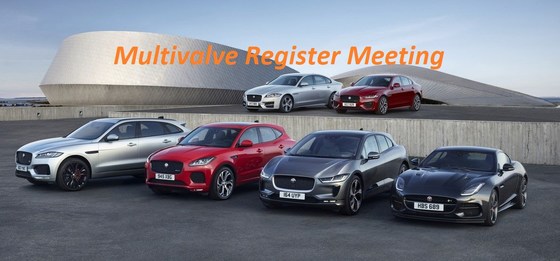 Multivalve Register Meeting - Tuesday September 29th