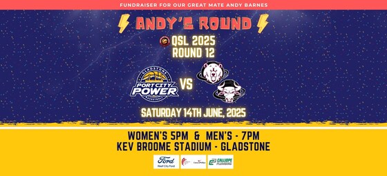 QSL Round 12 - Port City Power vs Bundaberg Bears & Bulls (Andy Round)