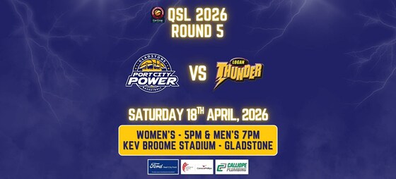 QSL Round 5 - Port City Power vs Logan Thunder