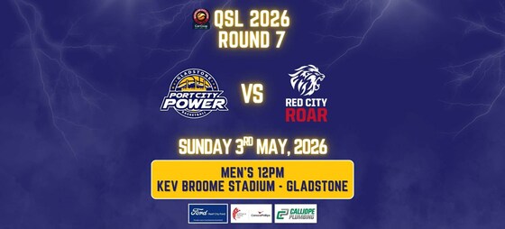 QSL Round 7 - Port City Power vs Red City Roar