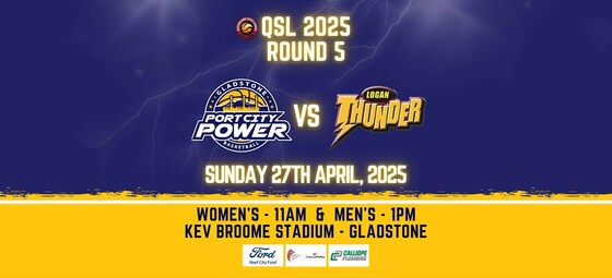 QSL Round 5 - Port City Power vs Logan Thunder