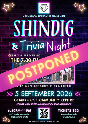 POSTPONED - Shindig/Trivia Night 2026
