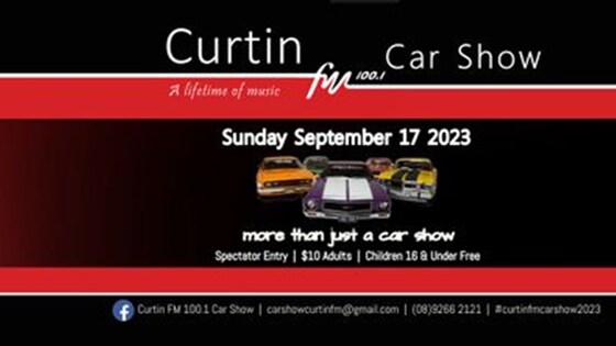 Curtin FM 100.1 Car Show