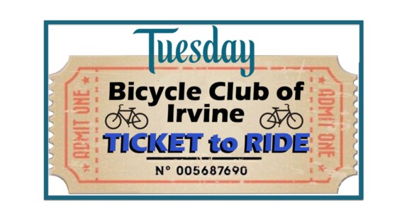 the TUESDAY ride