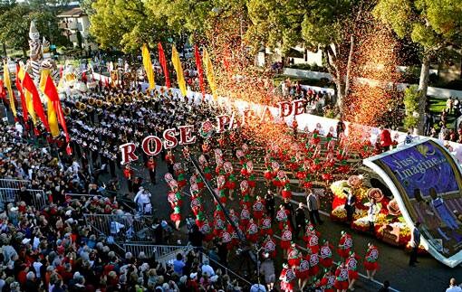 the Rose Parade remote ride