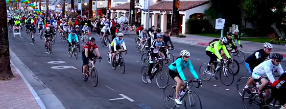 the Tour de Palm Springs remote ride