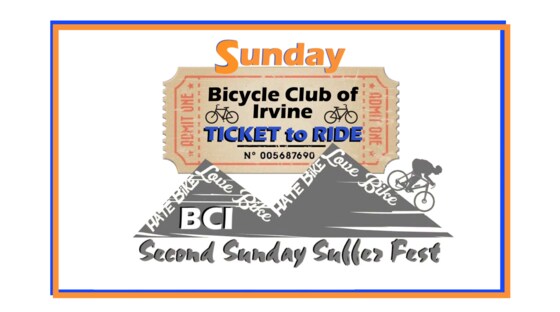 the SECOND SUNDAY SUFFERFEST ride