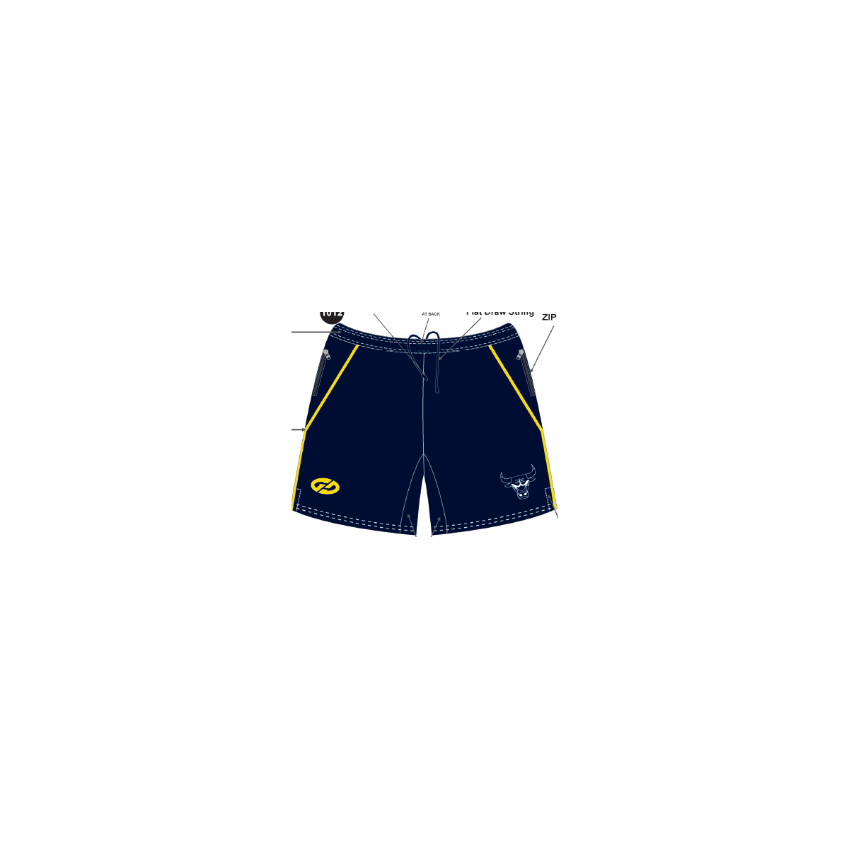 Bulls 2026/2027 Training Shorts (New Design)