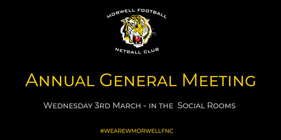 Morwell FNC Annual General Meeting