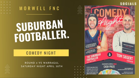 Suburban Footballer - Comedy Night