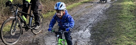 CANCELLED DUE FREEZING WEATHER-- Saturday morning ride along old rail line in Langport