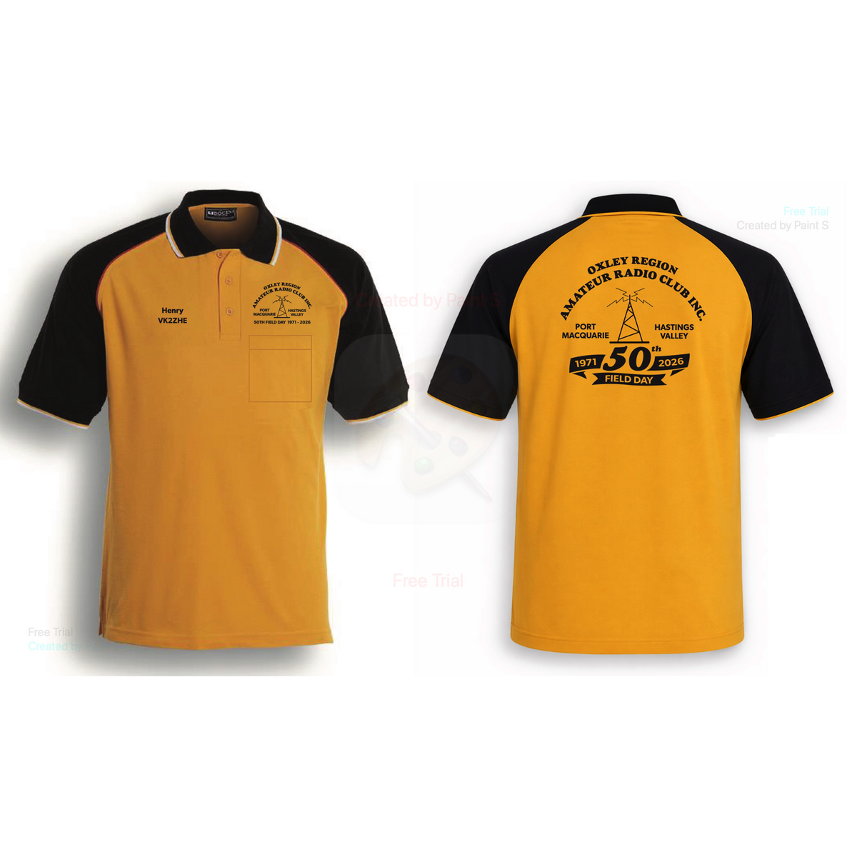 T-Shirt ORARC 50th Field Day 