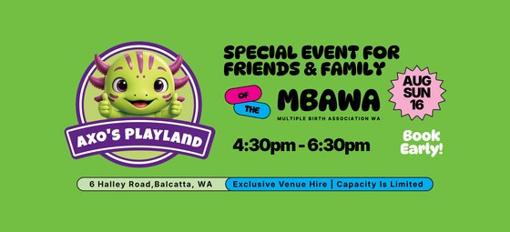 2026 Special Event - Friends & Family of the Multiple Birth Association WA