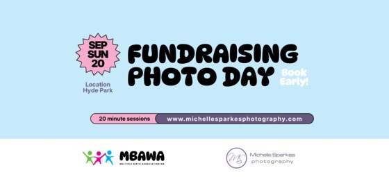 📸 MBAWA Photo Day Fundraiser with Michelle Sparkes 📸 