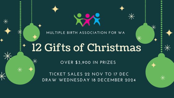 MBAWA 12 Gifts of Christmas Online Raffle (over $3,900 in prizes)