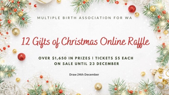 MBAWA 12 Gifts of Christmas Online Raffle (over $1,650 in prizes)