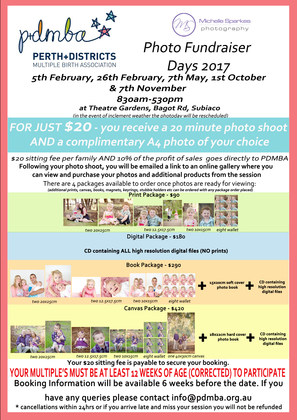 Photo Day - Sunday February 5th RESCHEDULED TO 5TH OF MARCH