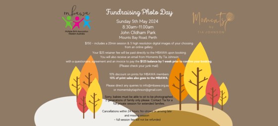 May 2024 MBAWA Photo Day Fundraiser with Moments by Tia Johnson