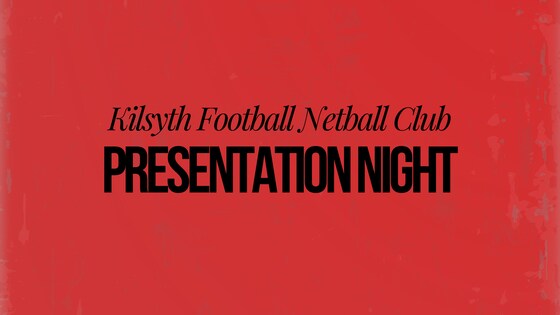 2026 Presentation Night