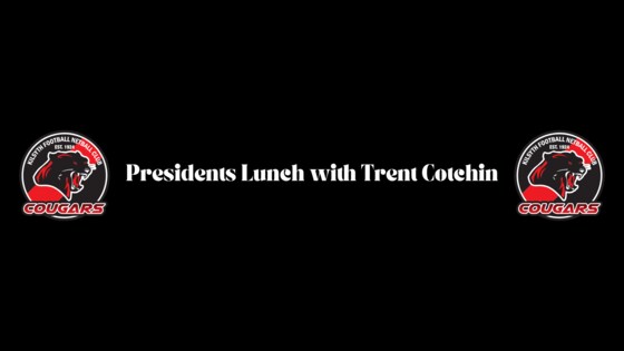 Presidents Lunch with Trent Cotchin