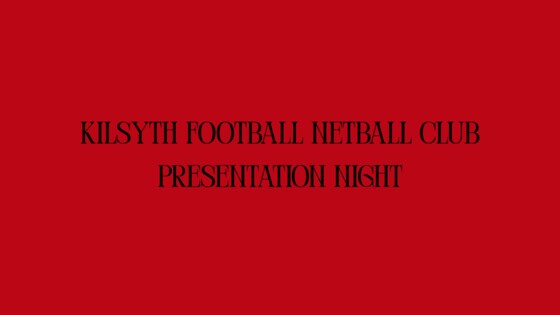 Presentation Night