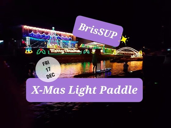 Christmas Lights Paddle 