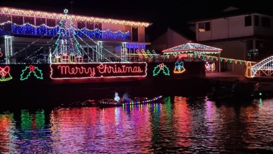 Christmas Lights Paddle