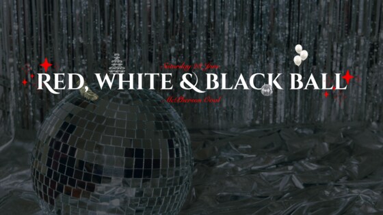 2025 Red, white & black ball.❤️🤍🖤
