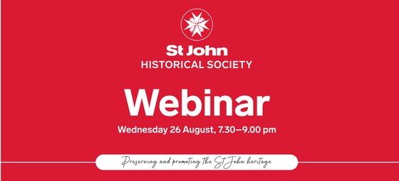 Webinar - Caring for your St John Collection
