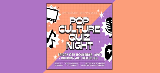 CPS x CPCC Pop Culture Quiz Night