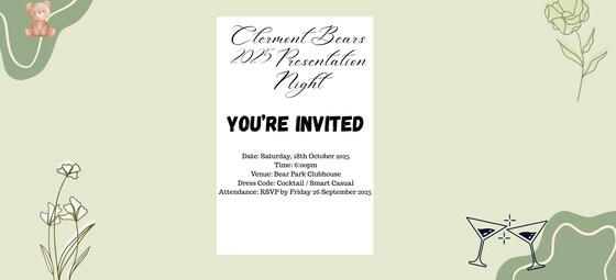 2025 Bears Presentation Night 
