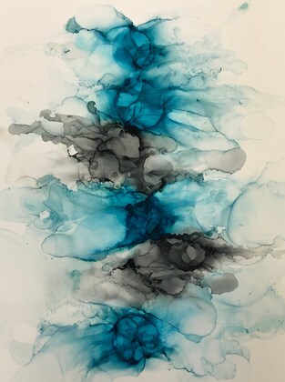 Alcohol Ink workshop