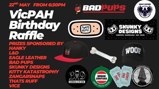 VicPAH Birthday Raffle