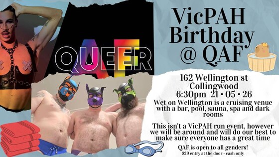QueerAF Birthday Swim 21.05.2026