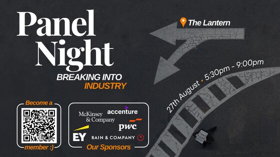 Panel Night: Breaking into Industry 