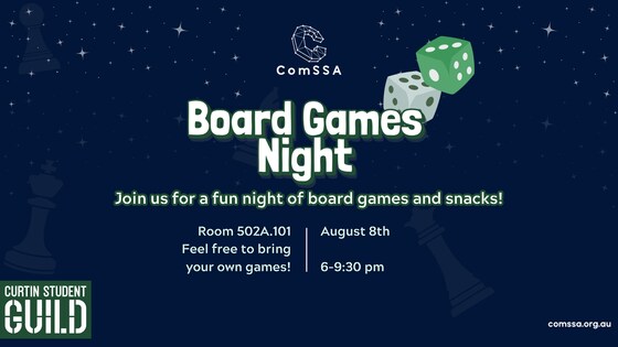 Board Games Night Semester 2